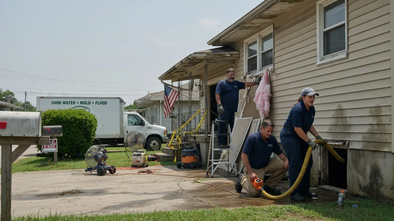 Water Damage Repair in Sesser, IL near me